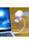 USB Plug أسود Astronaut USB Night Light Voice Control Mini LED USB Plug Eyes Protection LED Sound S - 2