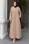 Ahsen غطاء بأزرار TSD240103 المنك