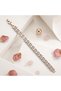 Premium Gold & Silver Stone Chain Form Stainless Steel Women's Bracelet I with Special Box I Stylish Design - 2