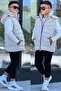 Boy's Hooded Puffer Vest - 6