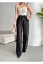 LOOSE-FIT Linen PANTS WITH CROSS-WAIST ELASTIC DETAIL ZYN-58649 - 2