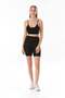 Seamless Covered Bustier with Corded Strap - 2