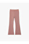Spanish Style Lilac Girls' Trousers 6Wkg40168Ak - 4
