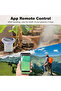 GRAY Zigbee Solar Soil Sensor Tester Planting Moisture Temperature and Humidity Meter IP66 Grade APP - 4