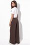 Modal Touch Rib Detailed Straight Leg Trousers - 5