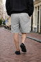 Men's Premium Jogger Relax Cargo Pocket Stone Linen Shorts - 6