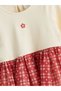 Alita City Lcw Kids Ecru Camisole Floral Girl's Dress with a Difference - 2