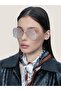 Unisex Round Sunglasses Gold Color Frame Gradient Glass Uv Protection Paskov C6