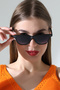Rings Unisex Black Ultra Light Uv400 Filtered Sunglasses - 4