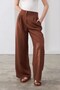 Modal Trousers Brown - 5