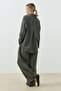 Striped Modal Suit Green - 7