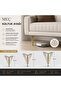 Üç telli ayak 4lü set gold 20cm