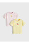 Original Embroidered Girls' T-Shirt 2-Pack