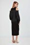 Basic Shirt Detailed Slit Dress - 3