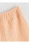 Two Mt Shop Quality Lcw Kids Coral Elastic Waist Basic Girls' Shorts - 2