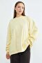Basic Crew Neck Oversize Sweatshirt - 5