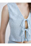 Trendlucky Women's V-Neck Openwork Vest with a Difference - 3