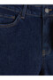 Lcw Jeans İndigo Dar Fit Women's Jean Capri - 7