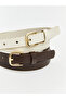 Original Women's Leather Look Belt 2-Pack - 2