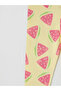 Nevavm Girl's Watermelon Patterned Leggings with a Difference - 5