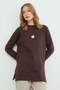 Fullamodest Lotus Flower Embossed Oversize Tunic - 7