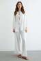 Fullamodest Front Tie Ayrobin Kimono 2-Piece Set - 2