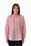 Striped Oversized Shirt - 8