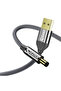 كابل شحن عالمي بطول 2.4 متر من USB A إلى مقبس DC 5.5 ملم، محول شحن 5 فولت للراوتر وأجهزة الألياف البصرية وغيرها