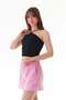 Ribbed Cross Strap Crop Body