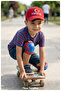 For Children, 100% P Cotton Red and White Turkey Hat – Moon and Star Embroidered Cap (Ages 7-10) - 3