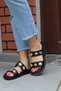Seastar Faux Leather Slippers with Marine Accessories, Stylish and Comfortable Sole - 2
