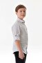 Boy's Shirt with Folded Sleeves - 6