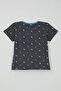 Baby Boy Shorts Pajama Set with Colorful Dinosaur Pattern, 9 Months-3 Years, Anthracite - 6