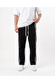Men's Side Stripe Detailed Modal Baggy Sweatpants Black