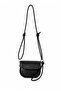 Adjustable Knot Detailed Strap Women's Crossbody Black Bag - 2