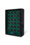 Watch Winder Regent Collection – 24 Slot Ultra Quiet Automatic Watch Winding Cabinet (Remote Controlled & Led, Black & Green)