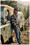 Unisex Vintage Washed Castro Hat - Distressed Military Style Cap - 5