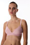 Pink Invisible Fit Triangle Bra - 2