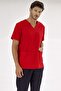 Red Luxury Lycra Doctor Nurse Single Top Jersey (High Quality Luxury Lycra Fabric) - 3