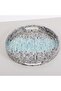 Pure Sedef 35 X4Cm. Black/Blue Pearlescent Mosaic Tray - 3