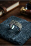 Vintage Knitted Special Design Masculine Adjustable Men's Ring