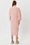 ALEXANDERGARDY SLEEVES PATTERNED BALLOON SLEEVE KNITWEAR DRESS(A91414-S) - 4