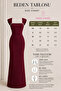 Pearl Detailed Midi Evening Dress Graduation Dress - 5