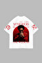 The Weeknd after Hours White Oversize T-Shirt