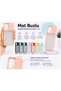 For Samsung Galaxy A73 Case Camera Slider Matte Back Surface Color Frame Lens Cover - 6
