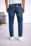 Men's Blue Tapered Fit Jean Pants – 5 Pockets, Stretch Denim