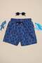 Elastic Waist Geometric Patterned Shorts - 3