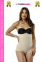 # Corset 2 Size Slimming Laser Cut Non-Visible Non-Slip Gathering High Waist Slip Corset - 3 Pieces - 5