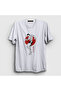 Unisex White Fighter Anime Hanma Baki T-shirt317370tt