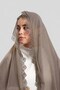 Mink Prayer Headscarf Shawl Chiffon Laced202106_10 - 2